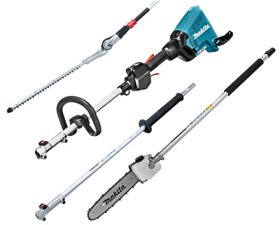 Makita dux60zx10 | Sistema combinato 2x18 V + tagliasiepi, motosega e attacco prolunga | senza caricabatteria - dux60zx10