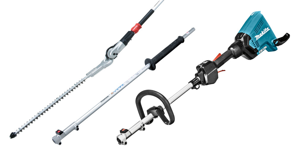 Makita dux60zx13 | Sistema combinado 2x18 v + accesorio cortasetos y mango extensible | sin cargador de baterias - dux60zx13