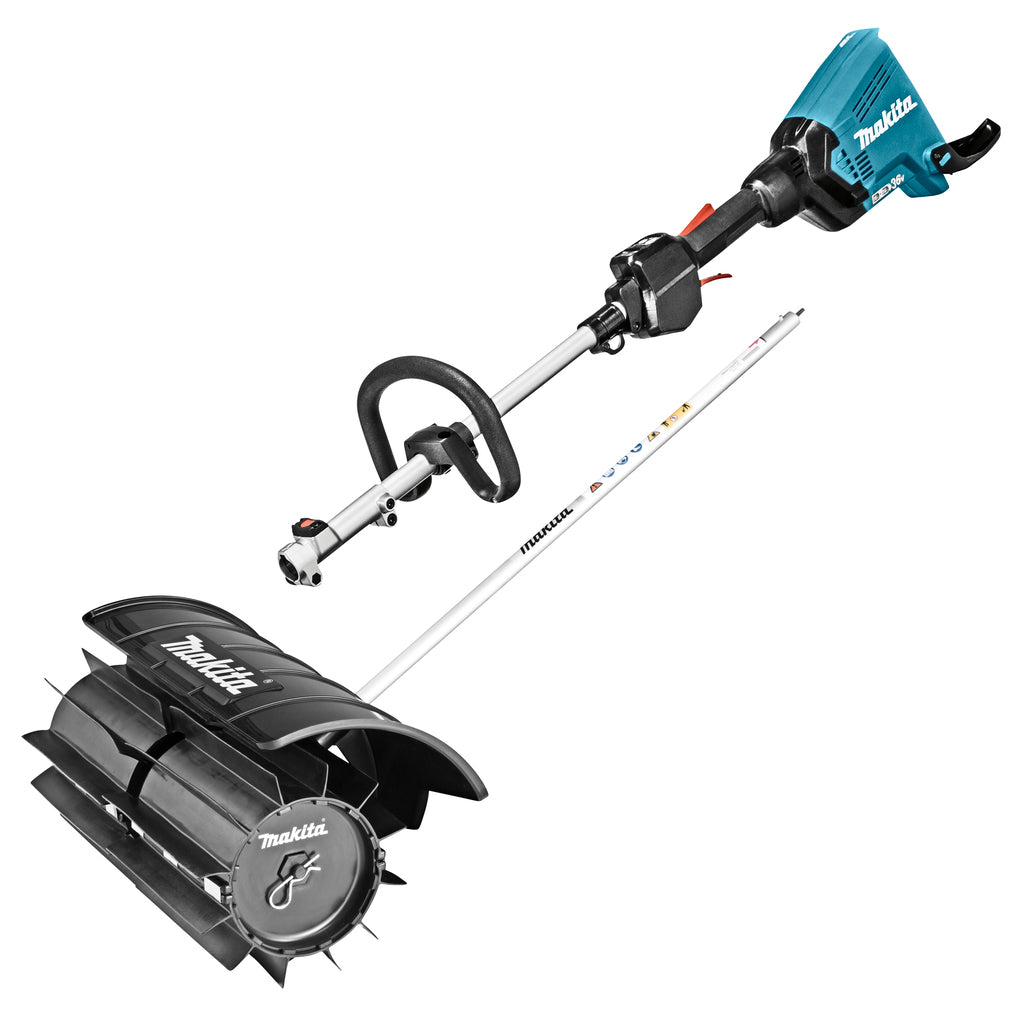 Makita dux60zx16 | Sistema combinado 2x18 v + barredora de rodillos de goma | sin cargador de bateria