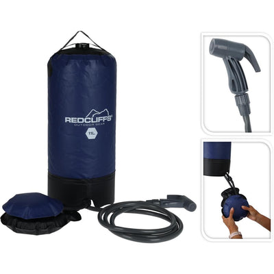 Doccia da campeggio Redcliffs con pompa 11 litri