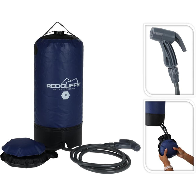 Doccia da campeggio Redcliffs con pompa 11 litri