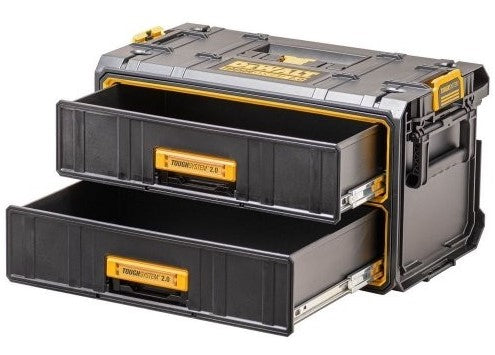 Dewalt dwst83529-1 | sistema resistente 2.0 | maleta con 2 cajones - dwst83529-1