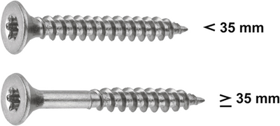 Connex universal screw tx 4x40 10 stainless steel4 - dy3254040