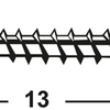Tornillo para chapa Connex bvk 4,2x13 20 piezas acero inoxidable-a4 - dy4834213
