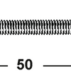 Connex metaalschroef vkpz m5x50 6s rvs-a4 - dy4850550