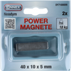 Magnete Connex neodym mq.40x10x5 2pz 18kg - dy7100009