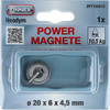 Magnete Connex neodimio tondo 20x6x4 10kg - dy7100012