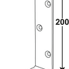 Connex cuadrado curvo 200x100x40 bvz - dyb2004011