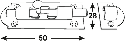 Perno caja connex 50x28 sb bvz - dyb2203011