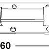 Connex cursore piatto 25x60 sb bvz - dyb2206501