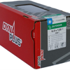 Vite da costruzione Dynaplus rivestimento AR testa piatta filetto parziale + punta tagliente torx tx30 6.0x120 70 | 100 pezzi - 0281.08.50801