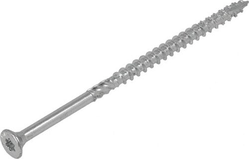 Vite da costruzione Dynaplus zincata testa svasata filetto parziale + punta tagliente torx tx30 6,0x120 70 | 100 pezzi - 0281.01.50801