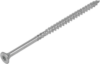 Vite da costruzione Dynaplus zincata testa svasata tutto filetto + punta tagliente torx tx30 6,0x40 | 100 pezzi - 0281.01.49601