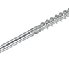 Tornillo construcción madera Dynaplus contra cabeza galvanizada rosca parcial + punta de corte torx tx30 6.0x160 80 | 50 piezas - 0286.01.51201