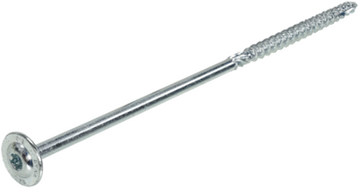 Tornillo de construcción de madera galvanizada Dynaplus contracabeza rosca parcial + punta de corte torx tx30 6.0x220 100 | 50 piezas - 0286.01.52001