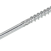 Tornillo construcción madera Dynaplus contra cabeza galvanizada rosca parcial + punta de corte torx tx30 6.0x80 42 | 50 piezas - 0286.01.50401