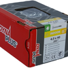 Dynaplus houtbouwschroef verzinkt tellerkop voldraad +snijpunt torx tx20 4.0x40 | 200 stuks - 0286.01.25601