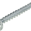 Tornillo construcción madera galvanizada Dynaplus contracabeza rosca completa + punta de corte torx tx25 5.0x50 | 200 piezas - 0286.01.41901