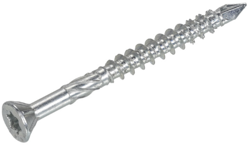 Vite Dynaplus MDF testa zincata svasata filetto parziale-75° torx tx15 3,5x35 20 | 200 pezzi - 0287.01.17401