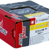 Tornillo Dynaplus MDF galvanizado cabeza plana rosca parcial-75° torx tx15 3,5x35 20 | 200 piezas - 0287.01.17401