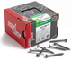 Vite uni Dynaplus vite per truciolare rivestimento AR testa piatta filettatura parziale torx tx20 ​​​​4.0x40 24 | 200 pezzi - 0281.08.25602
