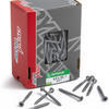 Dynaplus unischroef spaanplaatschroef ar-coating platkop deeldraad torx tx20 4.0x50 30 | 200 stuks - 0281.08.25902