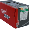 Dynaplus unischroef spaanplaatschroef ar-coating platkop deeldraad torx tx25 5.0x80 42 | 200 stuks - 0281.08.42401