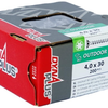 Vite uni Dynaplus vite per truciolare rivestimento AR testa piatta filettatura completa torx tx20 ​​​​4.0x25 | 200 pezzi - 0281.08.25101