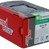 Vite uni Dynaplus vite per truciolare rivestimento AR testa piatta filettatura completa torx tx20 ​​​​4.0x50 | 200 pezzi - 0281.08.25901
