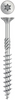 Vite uni Dynaplus vite per truciolare zincata parte a testa piatta filetto torx tx20 ​​​​4.0x40 24 | 200 pezzi - 0281.01.25602