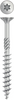 Tornillo uni dynaplus tornillo aglomerado galvanizado parte cabeza plana rosca torx tx20 ​​4.0x50 30 | 200 piezas - 0281.01.25902