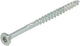 Tornillo uni dynaplus tornillo aglomerado pieza cabeza plana galvanizada rosca torx tx20 ​​4.0x60 35 | 200 piezas - 0281.01.26001