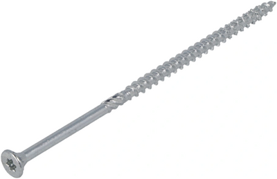 Vite Dynaplus Univite per truciolare zincata testa svasata parte filetto torx tx25 5,0x80 42 | 200 pezzi - 0281.01.42401
