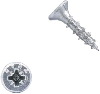 Tornillo aglomerado dynaplus uni tornillo vz (galvanizado) pk (cabeza plana) pz2 4.0x16 | 200 piezas - 0280.01.24701