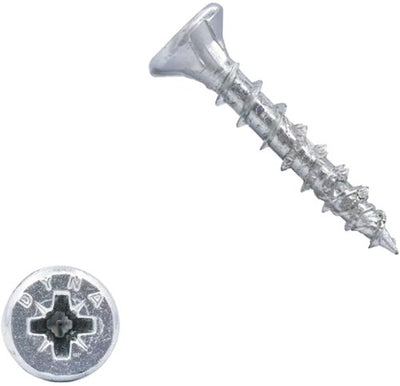 Vite per truciolare Dynaplus Uni Screw vz (zincata) pk (testa piatta) pz2 4.0x30 | 200 pezzi - 0280.01.25201
