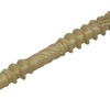 Tornillo para tarimas Dynaplus xtreme ar-bronze cabeza plana - rosca parcial 60° + punta de corte torx tx25 5.0x50 25 | 200 piezas - 0283.08.41901