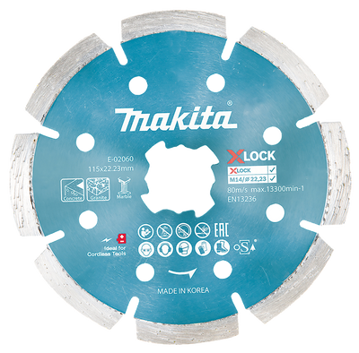 Accessori Makita disco diamantato 115mm - e-02060 e-02060