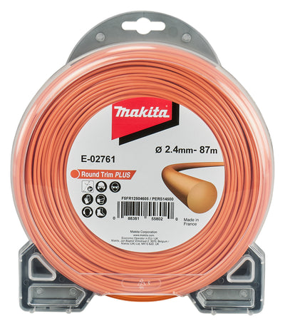 Accessori Makita Filo da taglio 2,4 mm x 87 m rotondo | arancione - e-02761