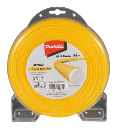 Accessori Makita filo falciante 3,0x56m rotondo - e-02842 e-02842