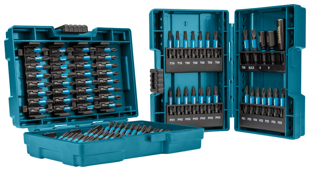 Juego de puntas de destornillador de impacto Makita de 90 piezas