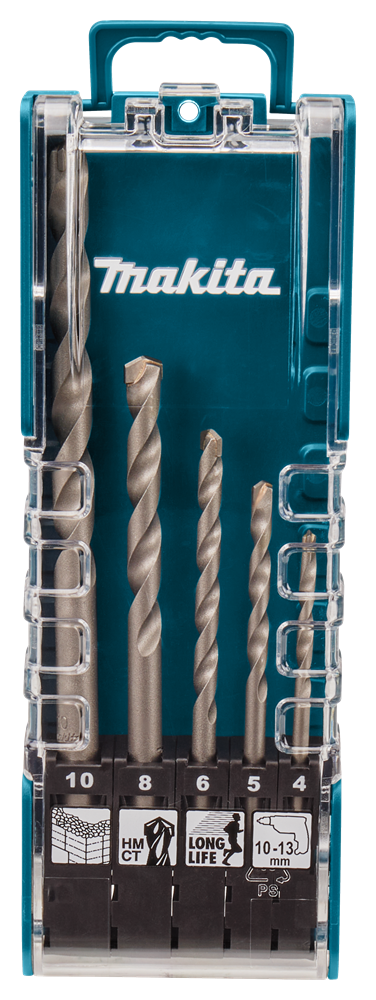 Accessori Makita set punte per muratura 5 pezzi - e-11536 - e-11536