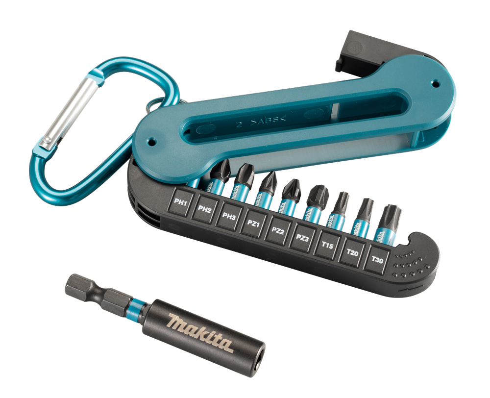 Makita accessoires slagschroefbitset 10-delig - e-12005 - e-12005