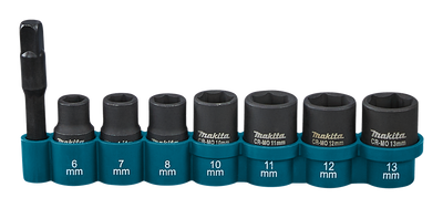 Makita accessoires krachtdoppenset 8-delig - e-12289 - e-12289