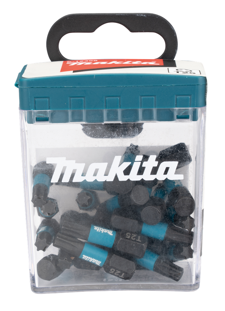 Makita accessoires slagschroefbit t25x25mm - e-12398 - e-12398