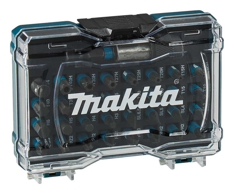 Set di punte per cacciavite accessori Makita da 33 pezzi - e-12441 e-12441