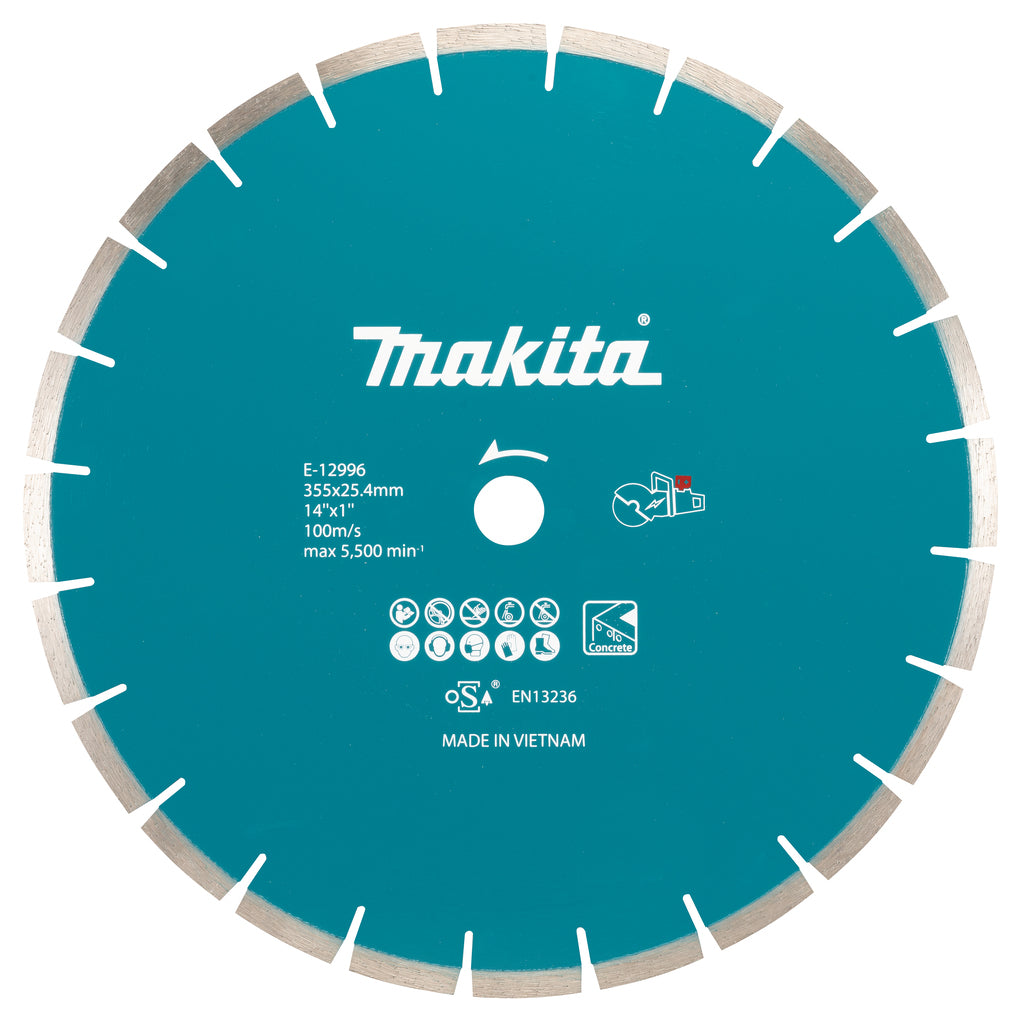 Accessori Makita e-12996 | disco diamantato | 355x2,8x25,4 mm - e-12996