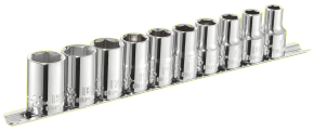 Expert by facom metrische doppenset 1 2 | 10-delig | incl. rek | e034837 - e034837