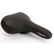 Bicycle Saddle Edge Towny con memory foam - nero - afbeelding 1