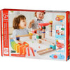 Set domino con binari per biglie in legno Hape - 50 pezzi.