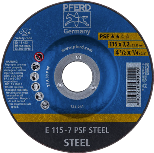 Pferd abs acciaio a30 115-7 | 10 pezzi